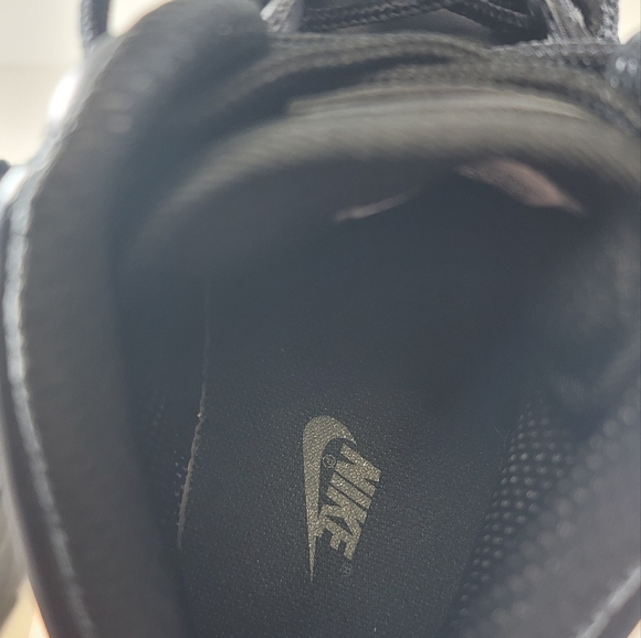 Nike Manoa Leather Boot Triple Black Water Resistant Winter Boot Mens Multi Size - Picture 9 of 10